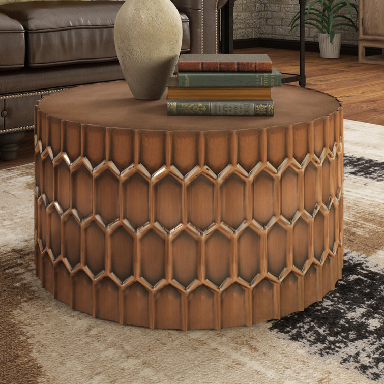 17 Stories Drum Coffee Table & Reviews Wayfair